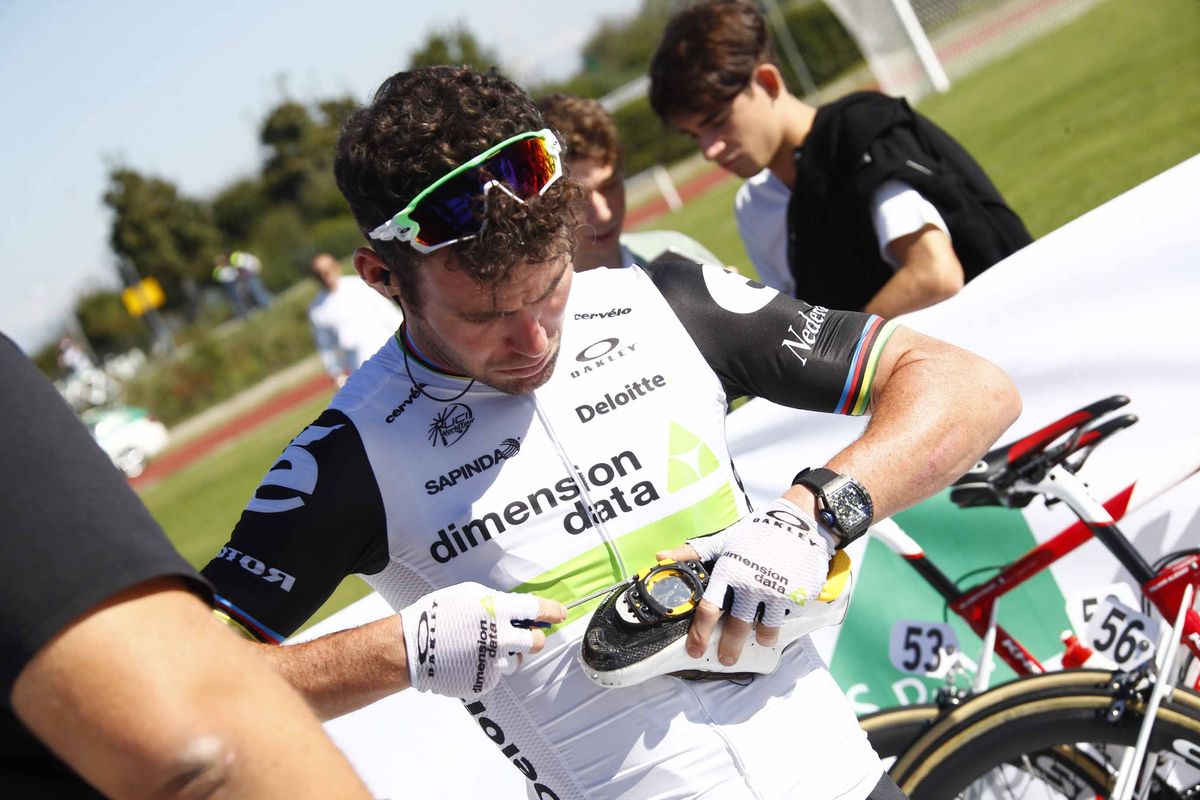 Mark Cavendish is preparing for the Worlds in Tuscany.