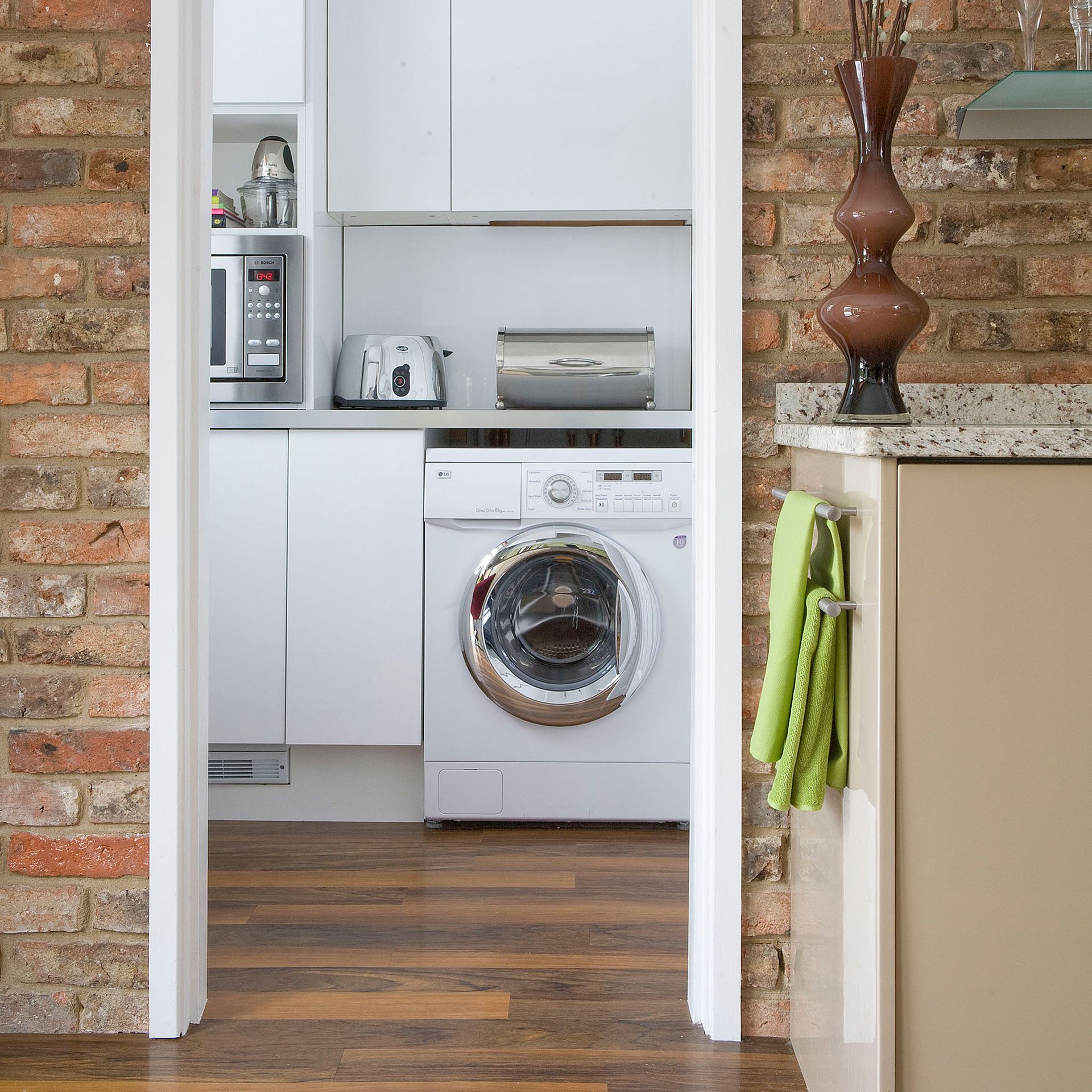 15 narrow utility room ideas to maximise your laundry space | Ideal Home