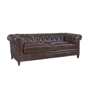 Century Sorensen leather sofa