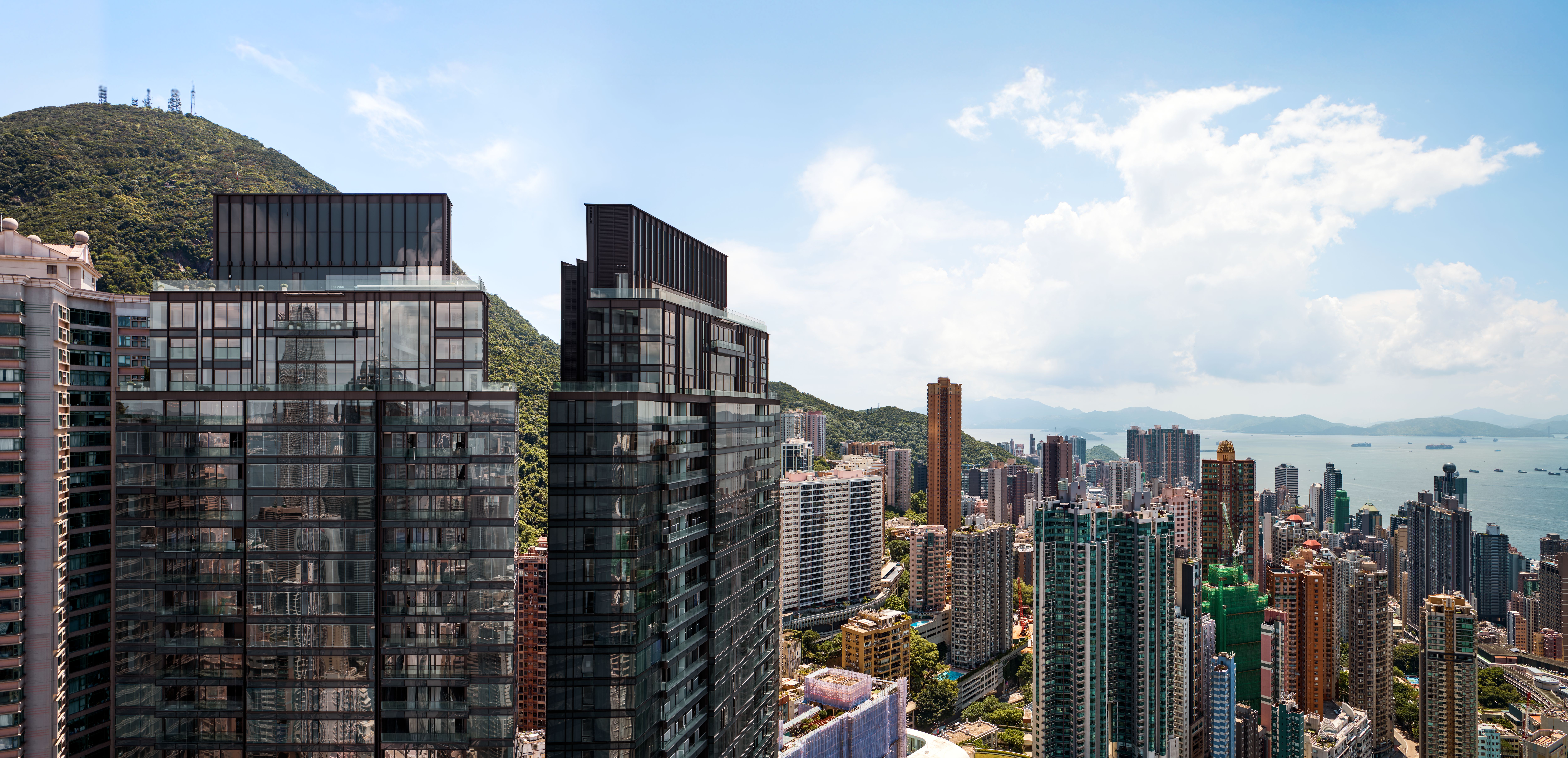 views of the architecture at The Legacy, Hong Kong
