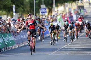 Miles Scotson (BMC) celebrates his national title