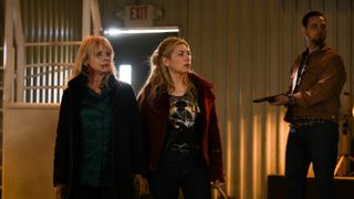 Rosanna Arquette and Katheryn Winnick in Big Sky