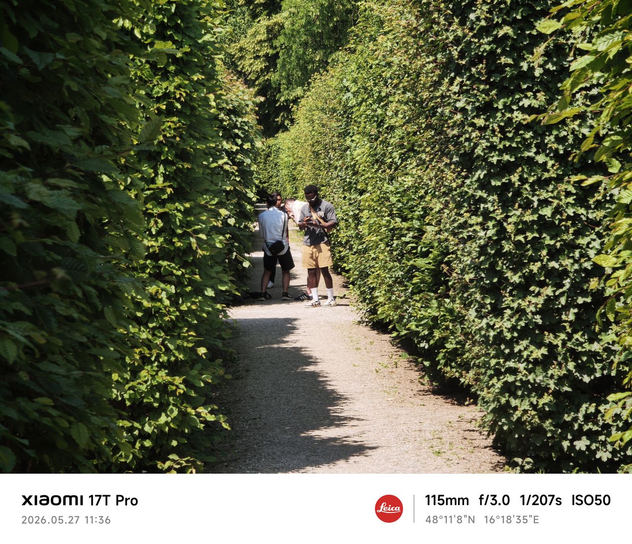 The Sch&ouml;nbrunn Palace gardens