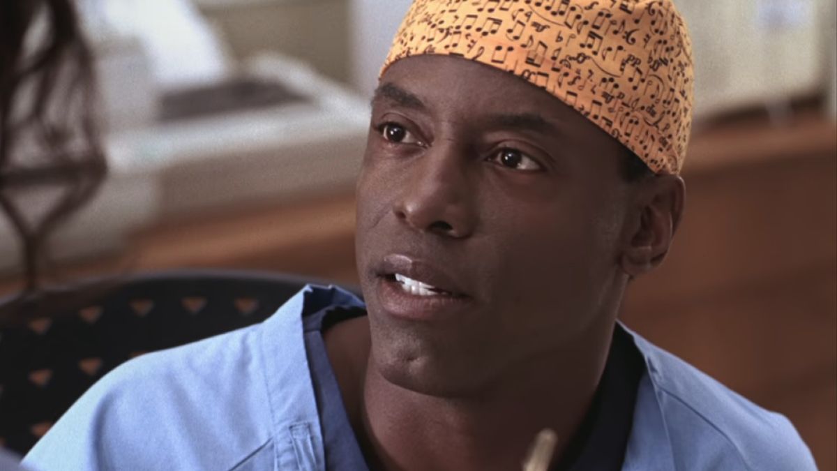 Isaiah Washington as Preston Burke on Grey&#039;s Anatomy.