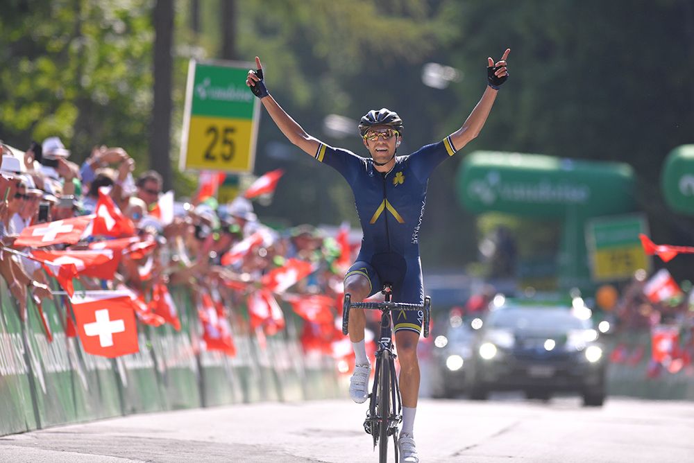 Larry Warbasse wins stage 4 at Tour de Suisse