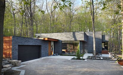 House surrounded by tree