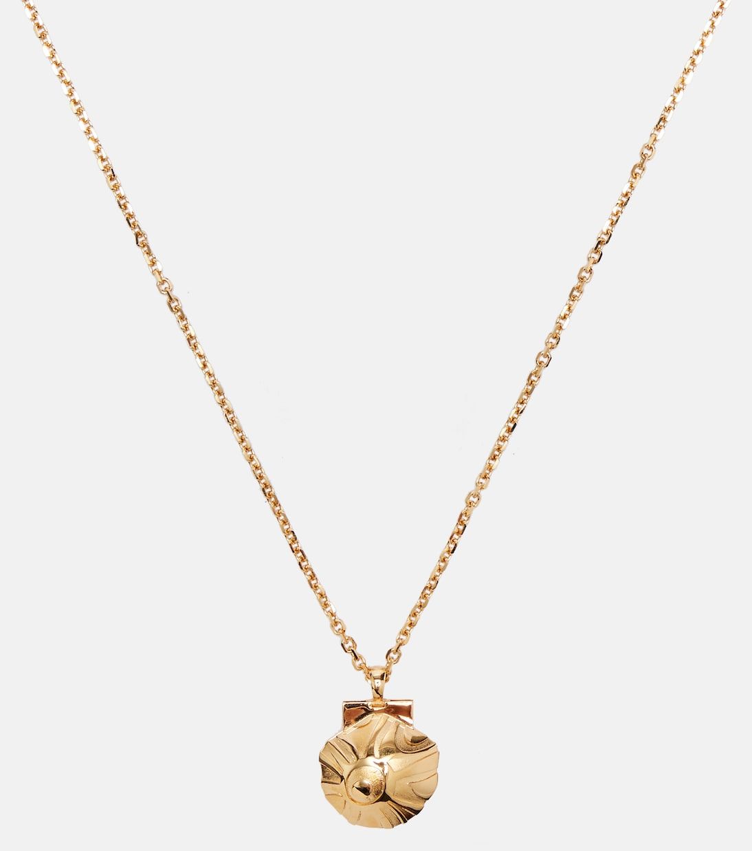Shell Locket Necklace