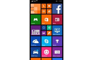 Nokia Lumia 930 Homscreen