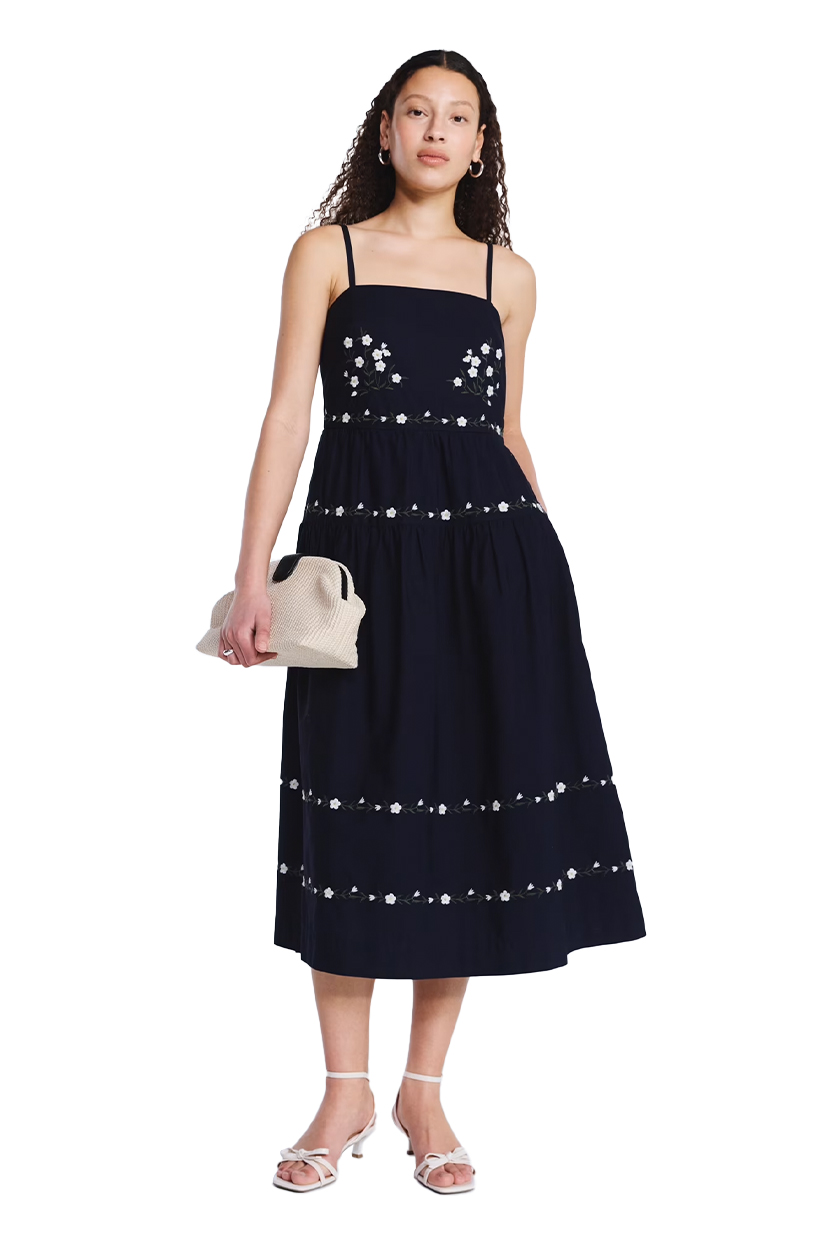 Free Assembly, Cotton Midi Dress