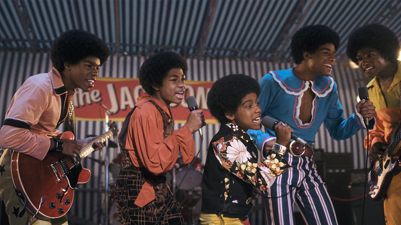 The Cast as The Jackson 5 performing in Michael