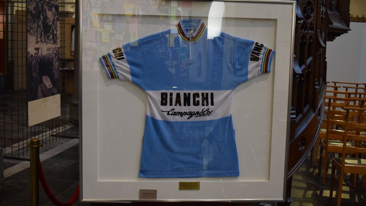 One of Fausto Coppi's many iconic jerseys