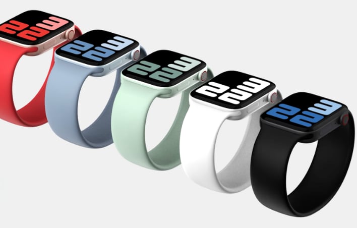 Different colors of online apple watches