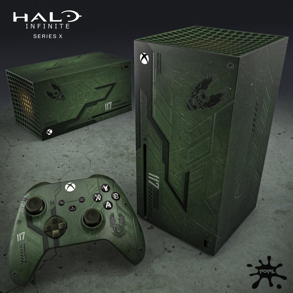 Xbox Series X fan art envisions Halo Infinite limited edition version ...