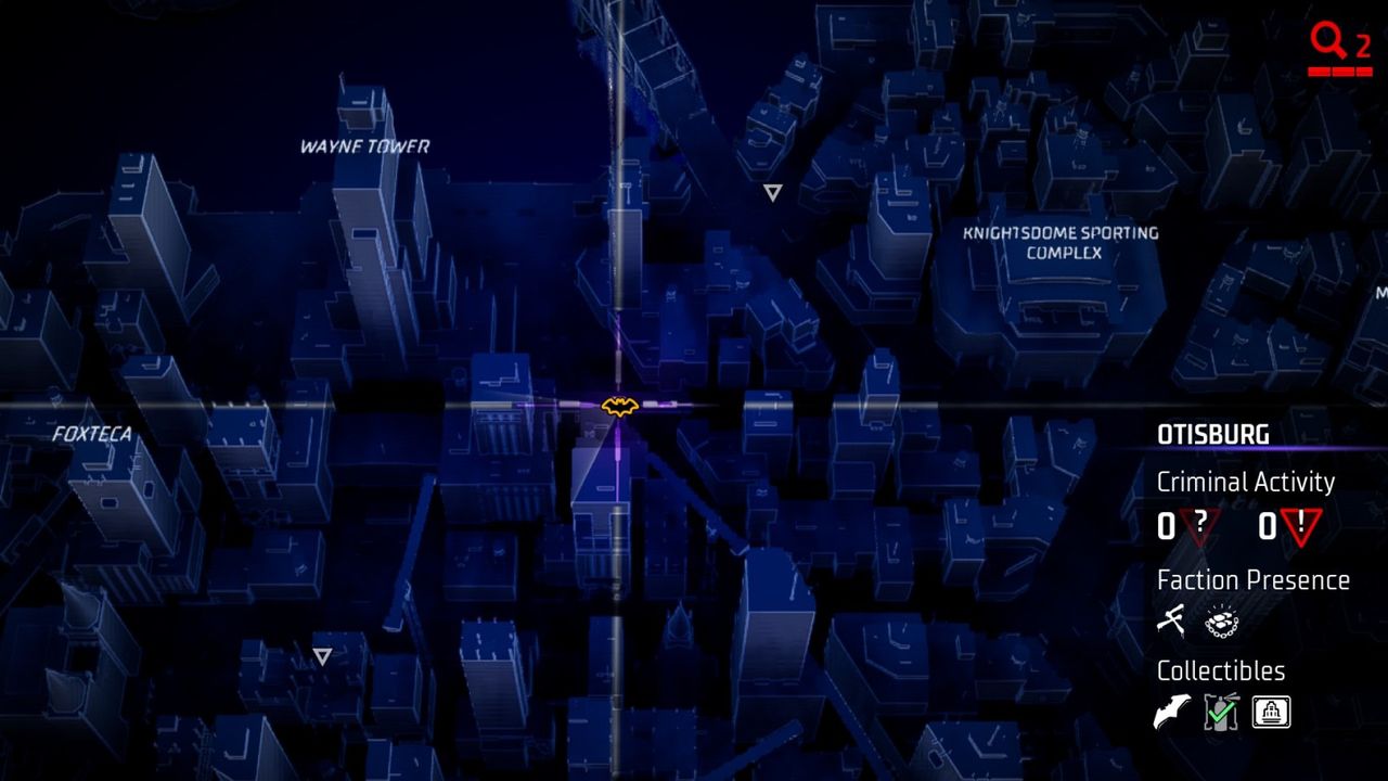 Gotham Knights graffiti location for Origin of Evil