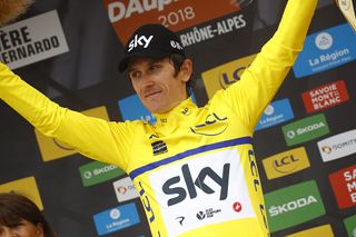 Geraint Thomas (Team Sky) stays in the overall lead after stage 6 at Criterium du Dauphine
