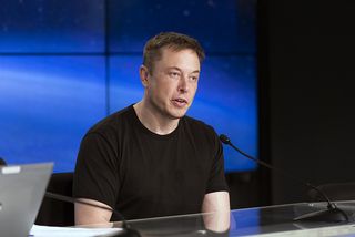 Elon Musk After Falcon Heavy Debut