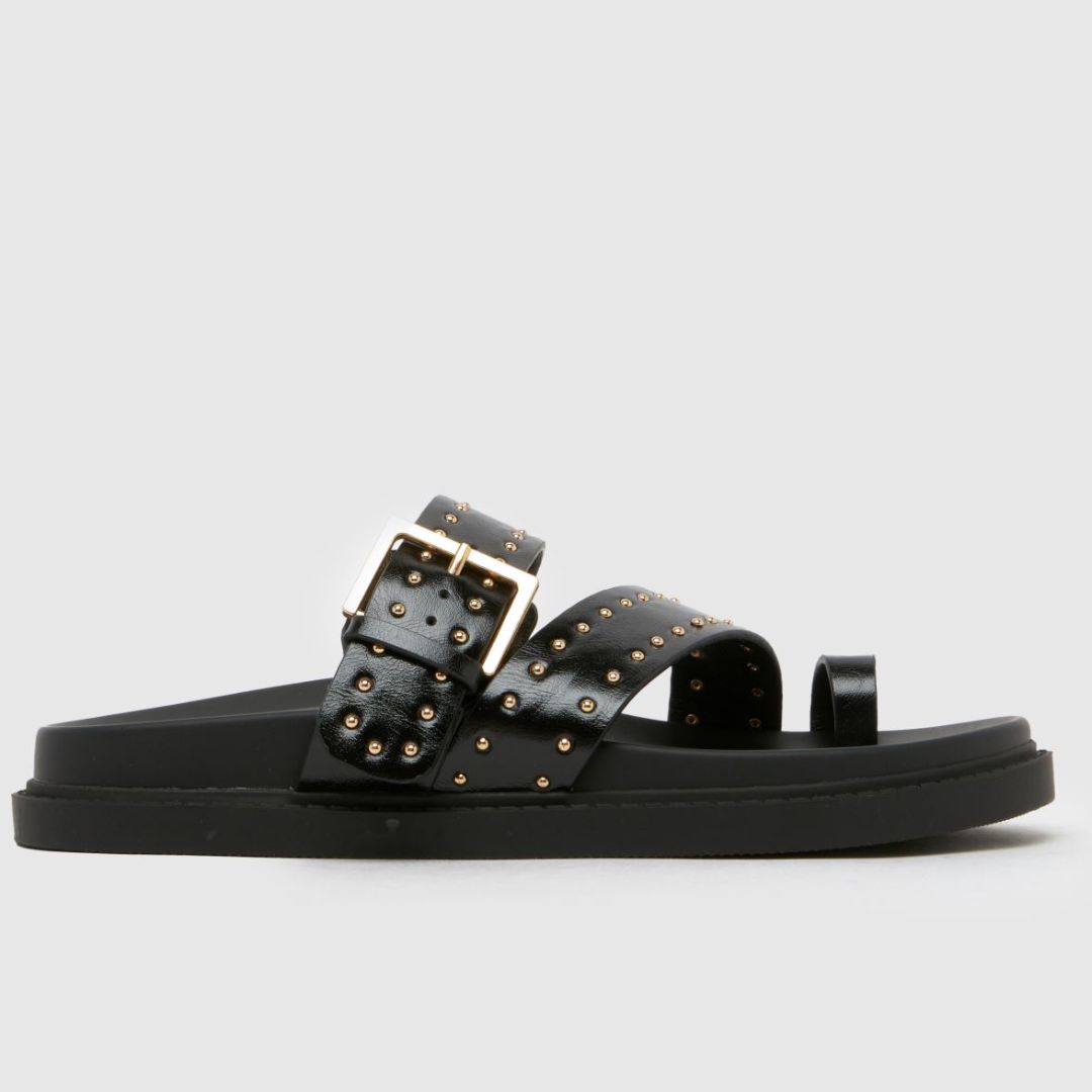 Schuh Black Tarha Sandals
