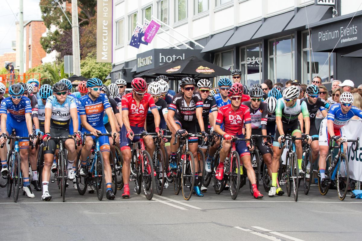 Waiting for the start of the Stan Siejka Classic