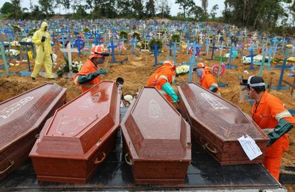 Mass graves in Brazil