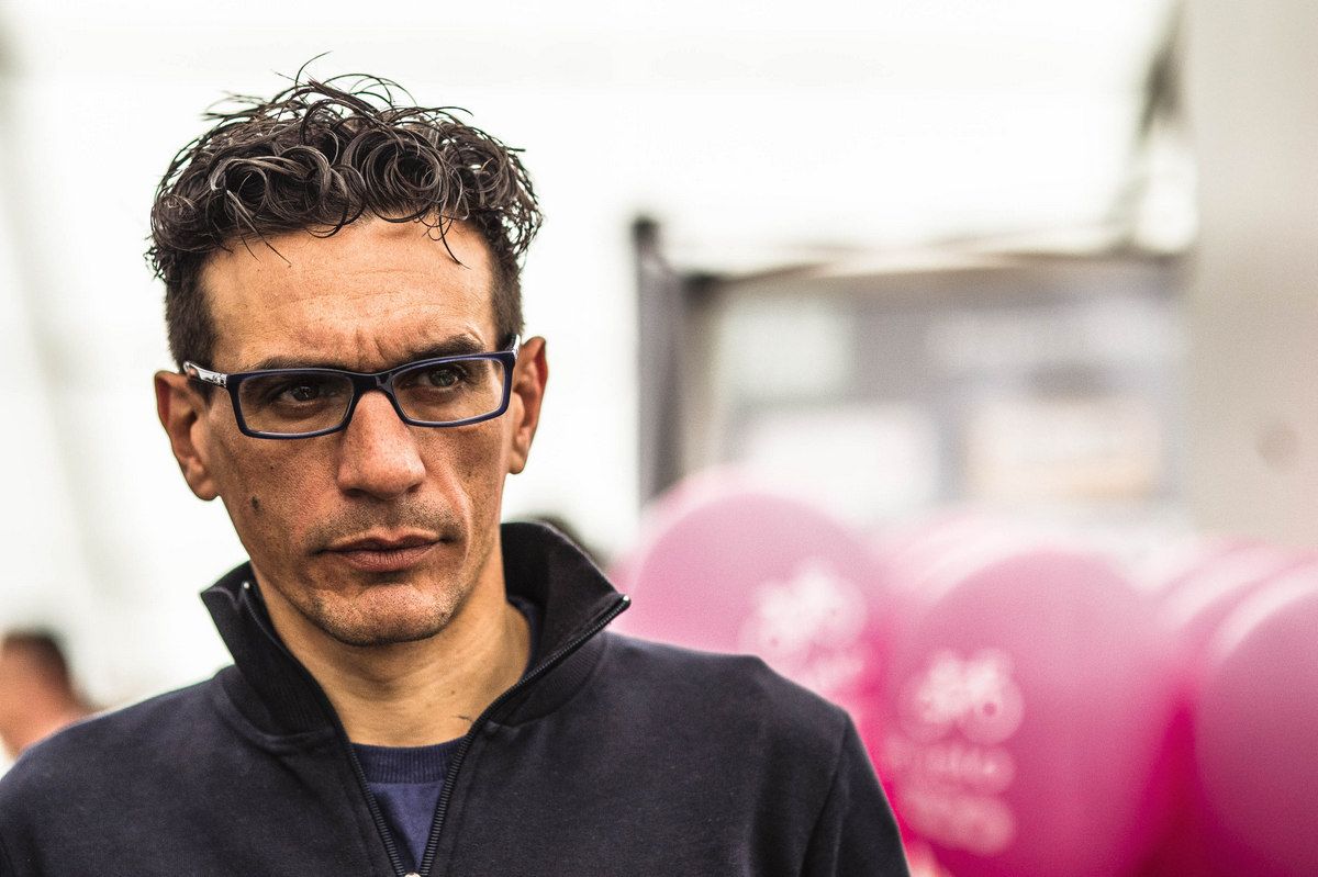 Paolo Tiralongo looking serious pre-race