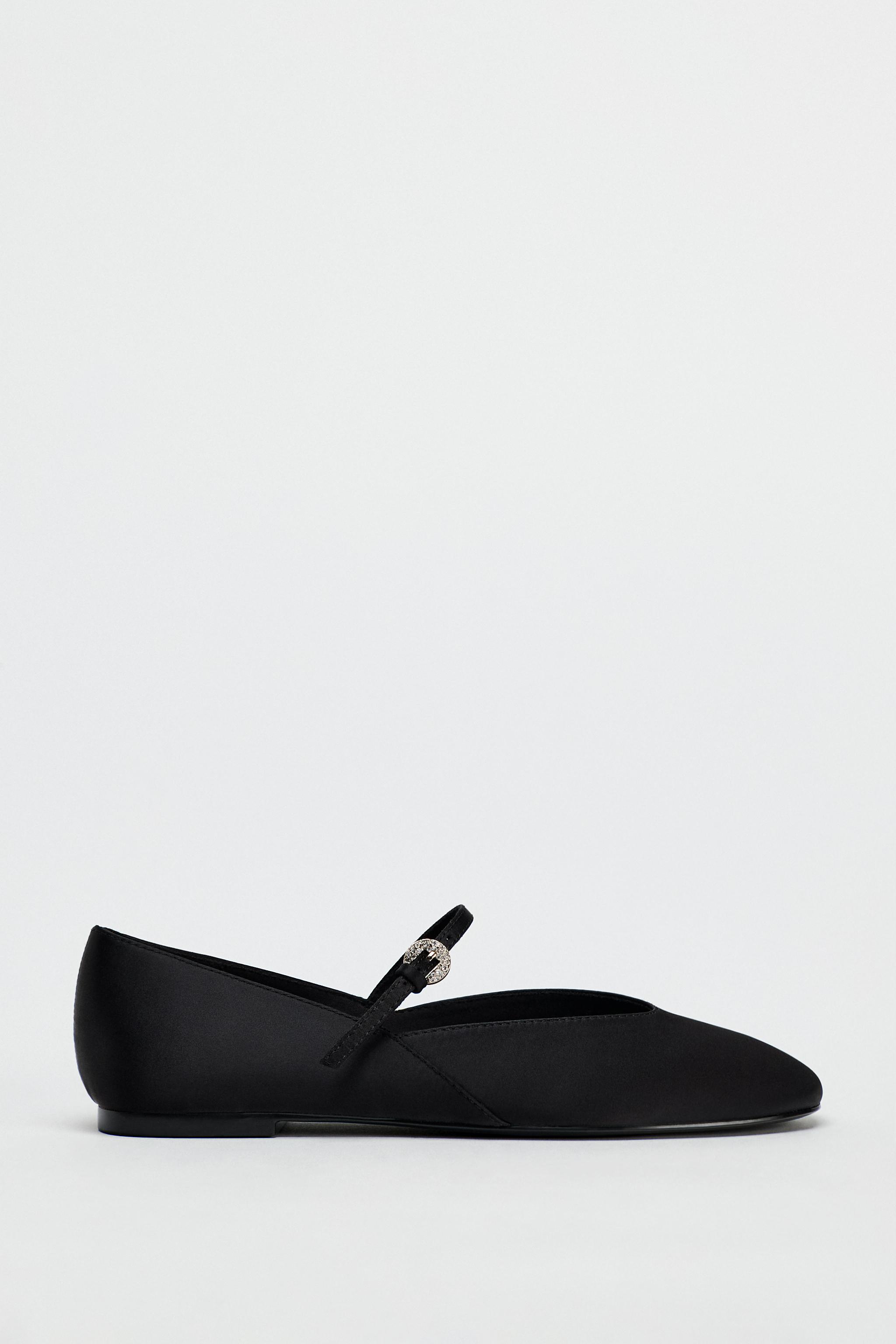 Satin Effect Ballet Flats 50th Anniversary