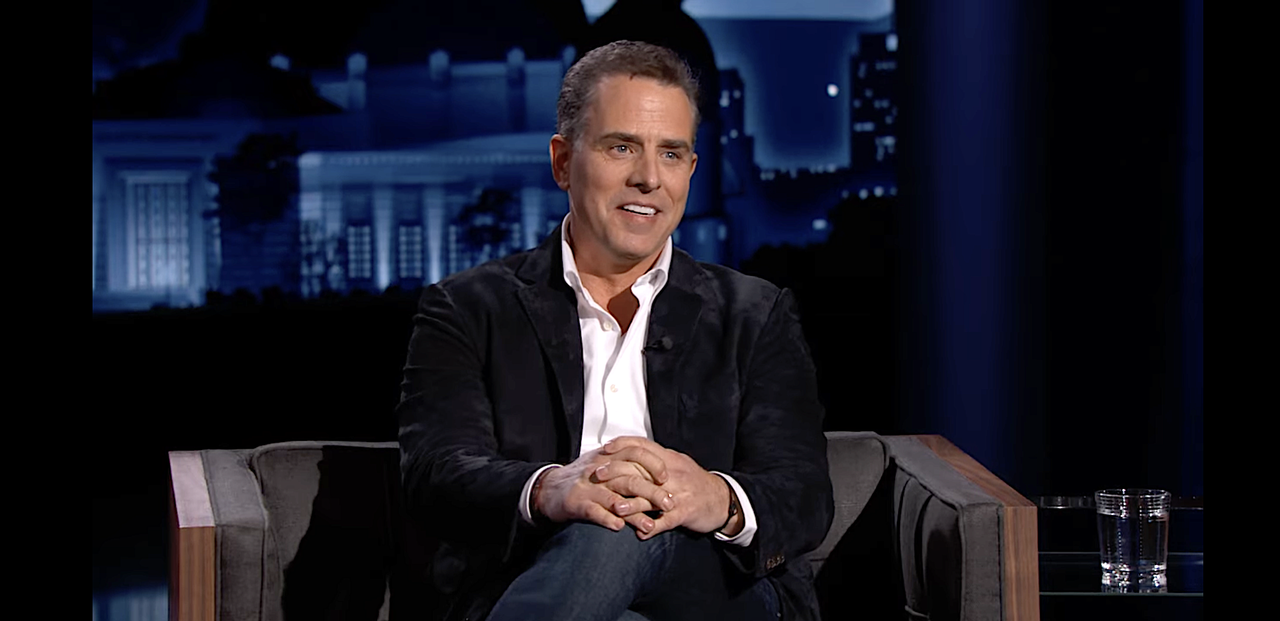 Hunter Biden on Jimmy Kimmel Live