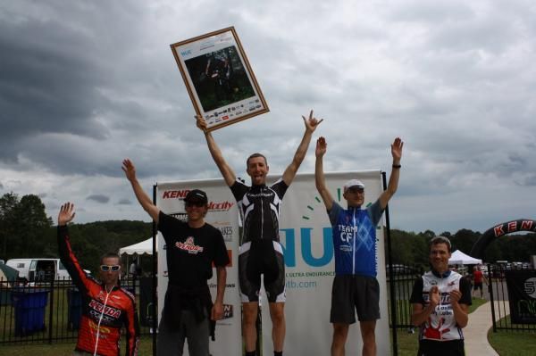 Men's overall podium for 2012 NUE Series