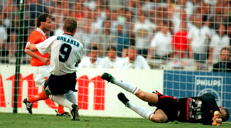 Alan Shearer Holland Euro 96