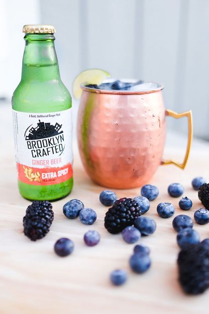 Red, White, and Blueberry Mule