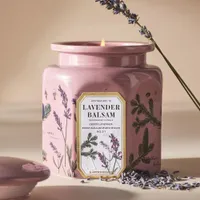 Apothecary 18 Lavender &amp; Balsam Jar Candle