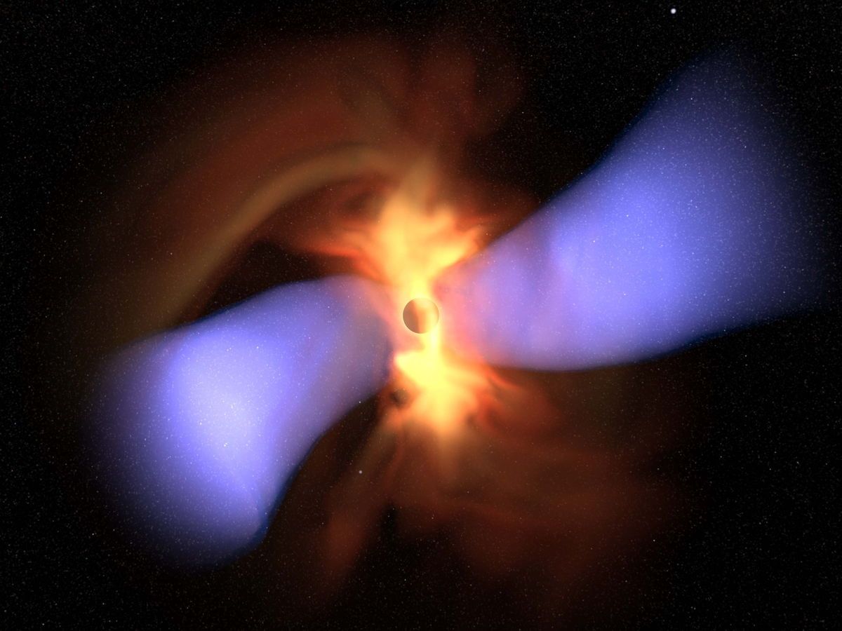 How Magnetic Fields Shape Black Holes (Gallery) | Space