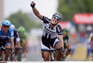 Marcel Kittel (Giant-Shimano) wins the final stage