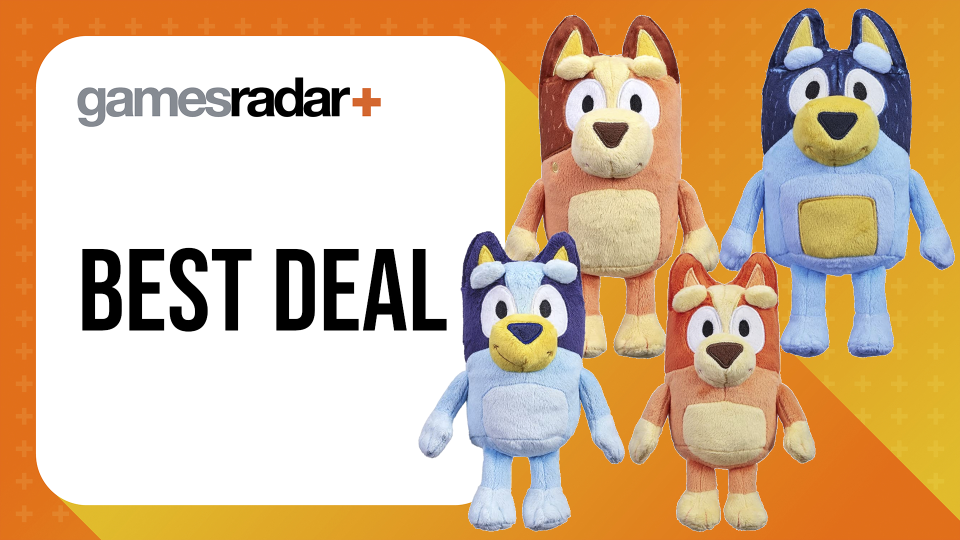 Cyber Monday toy deals with Bluey Heeler Family plush set