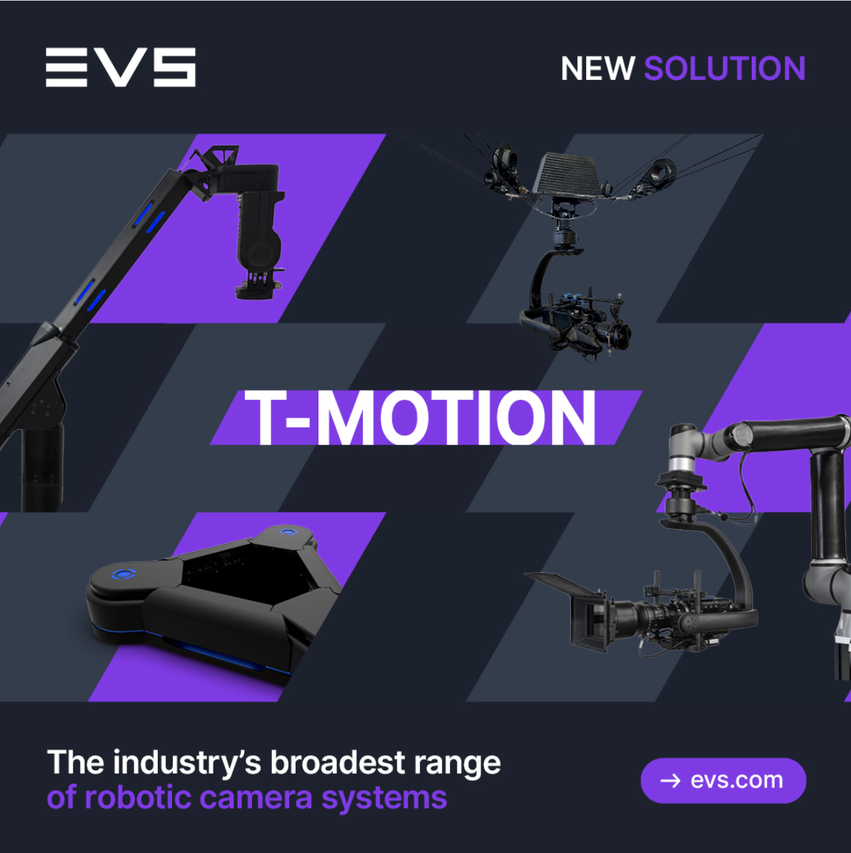 EVS to Debut T-Motion Robotics at 2026 NAB Show | TV Tech