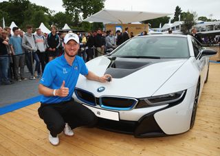 Chris Wood's bar bill at Wentworth was softened just a touch by a BMW i8!