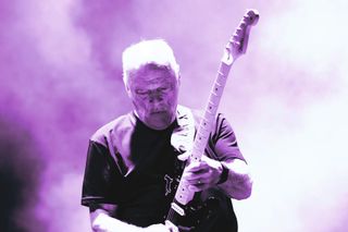 David Gilmour onstage