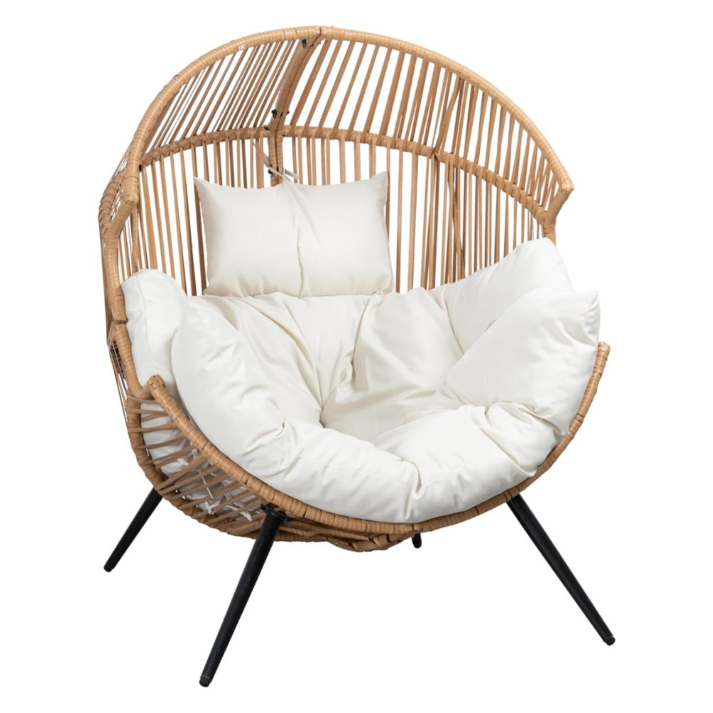 Shintenchi Wicker Egg Chair Outdoor Rattan