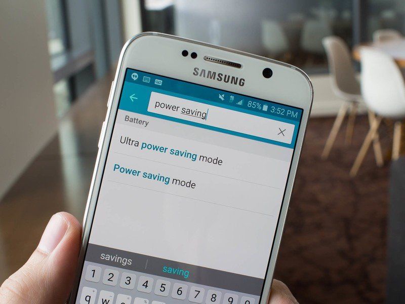 Samsung Galaxy S6 search