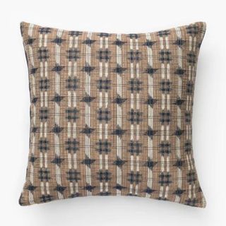 mcgee and co check throw pillow