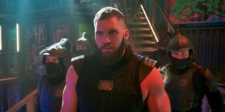 Florian Munteanu as Razor Fist in Shang-Chi and the Legend of the Ten Rings