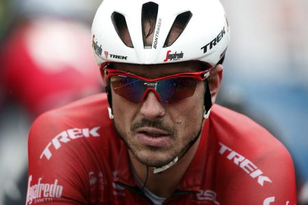 Trek-Segafredo's John Degenkolb after finishing in third place