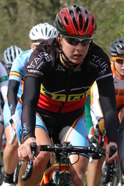 Evelyn Arys of the Belgian National Team