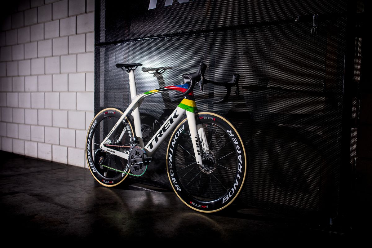 Mads Pedersen's World Champion Trek Madone