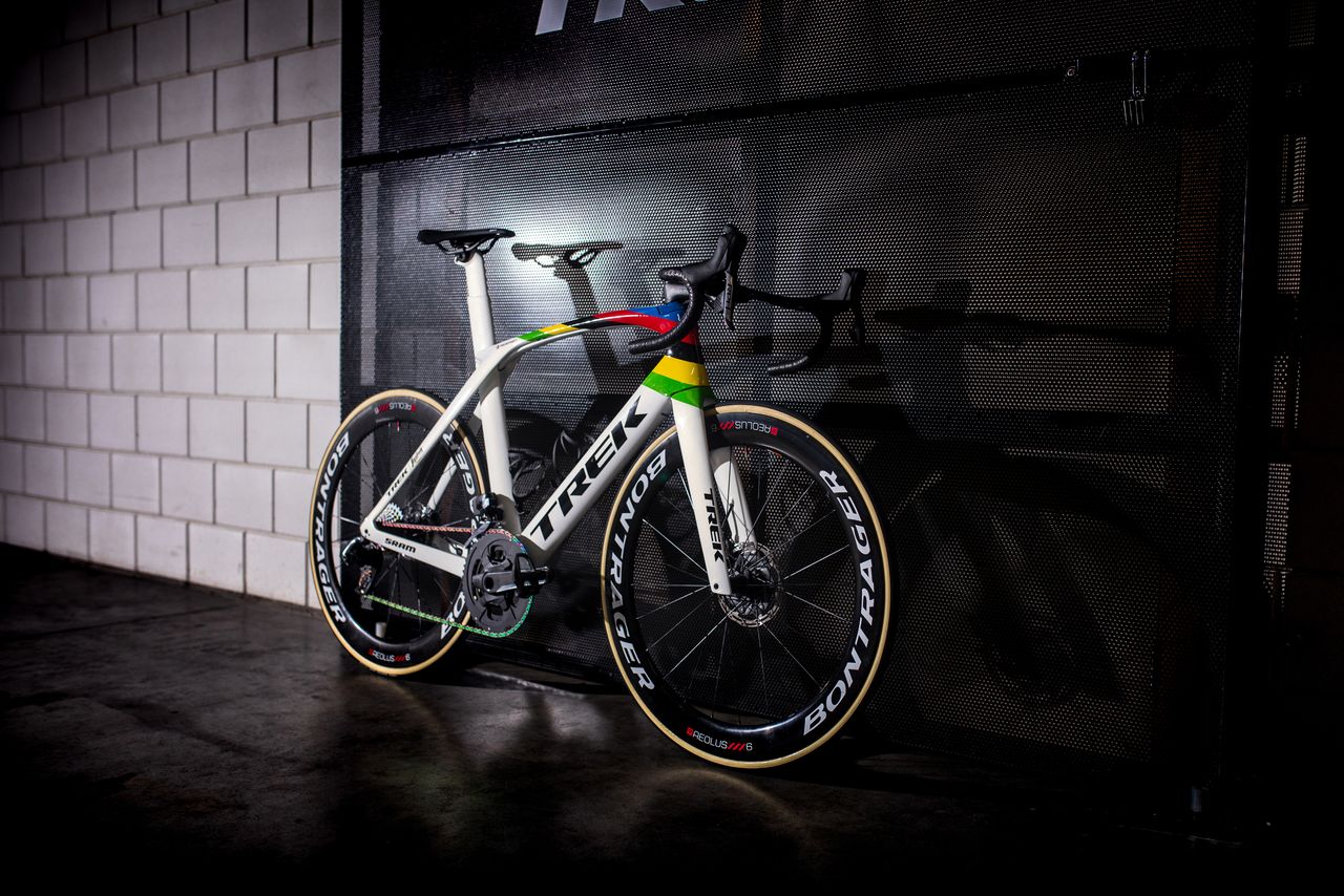 Mads Pedersen's World Champion Trek Madone