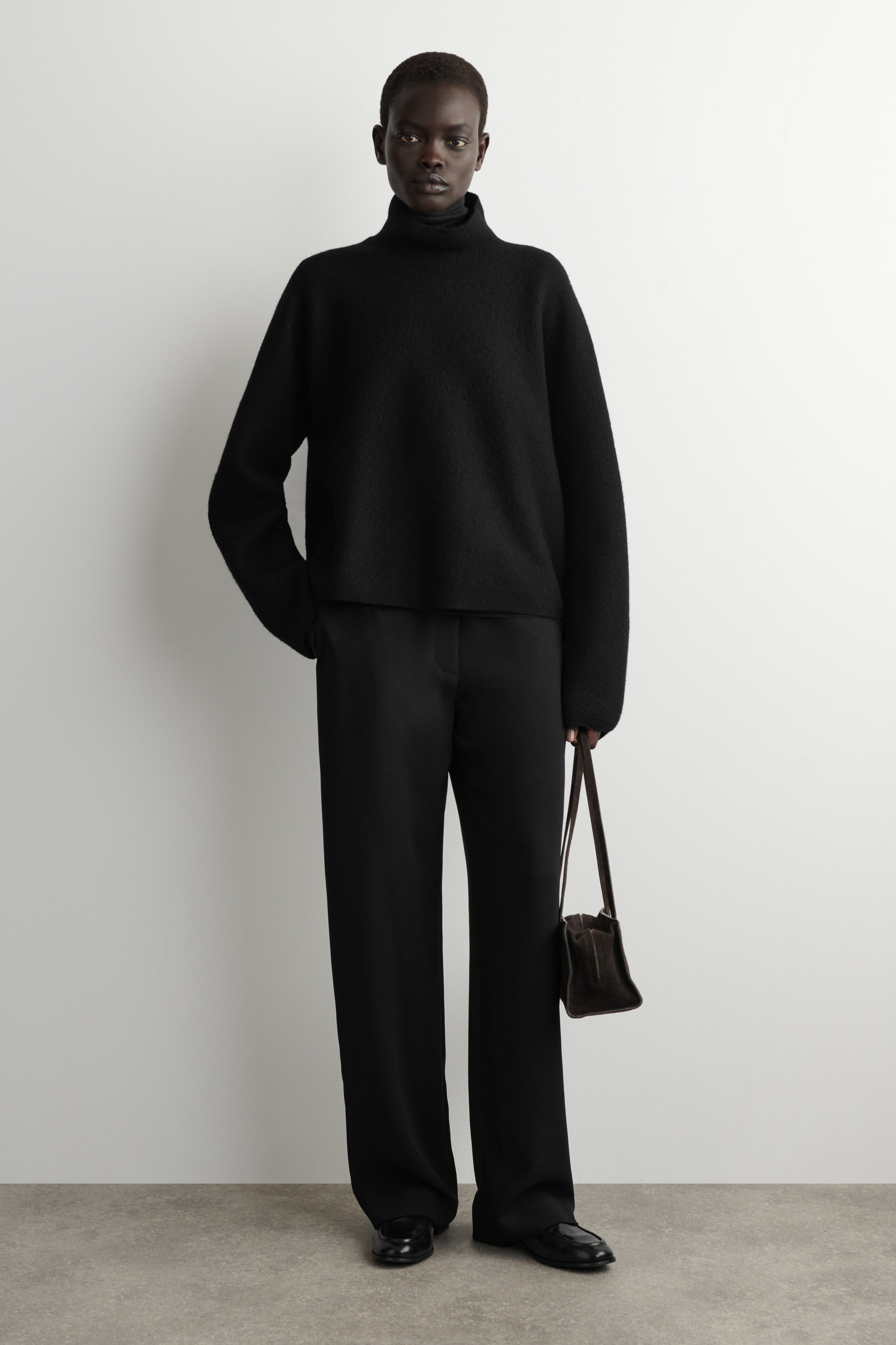 Tailored Straight-Leg Pants