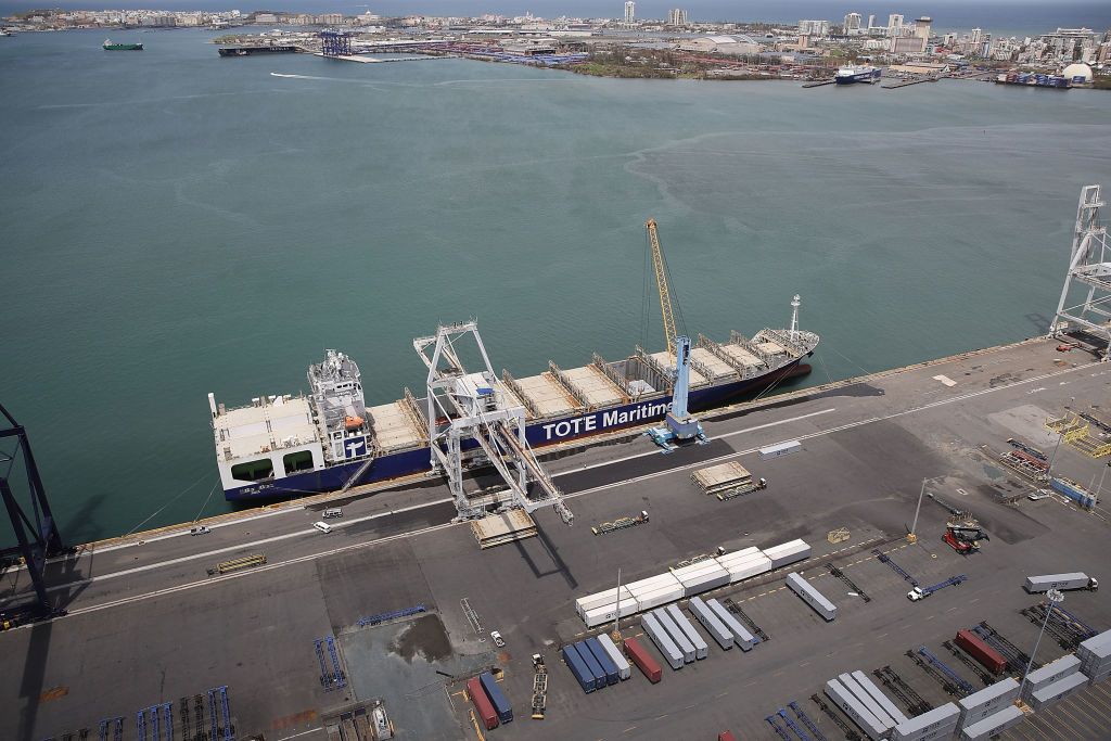 A ship in Puerto Rico