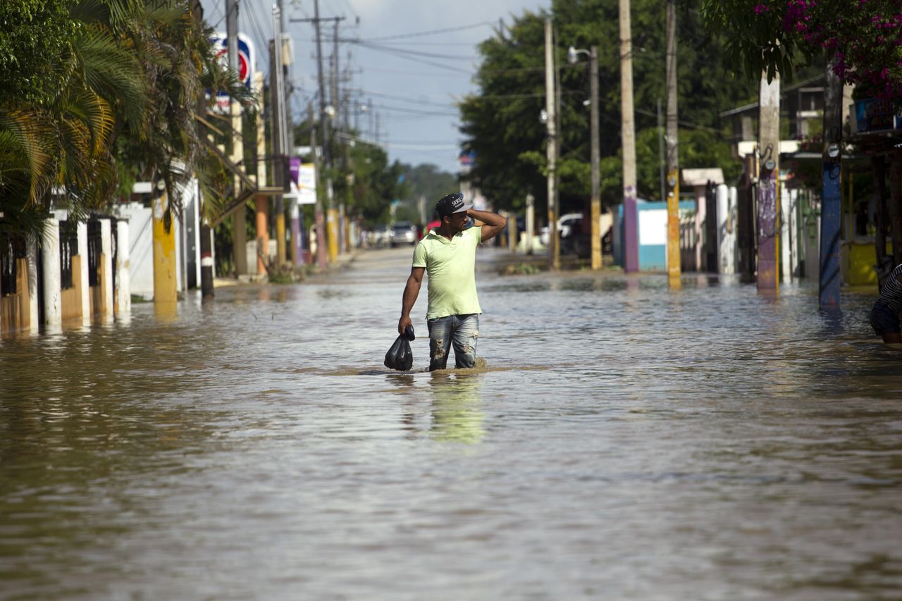 Puerto Rico underwater.