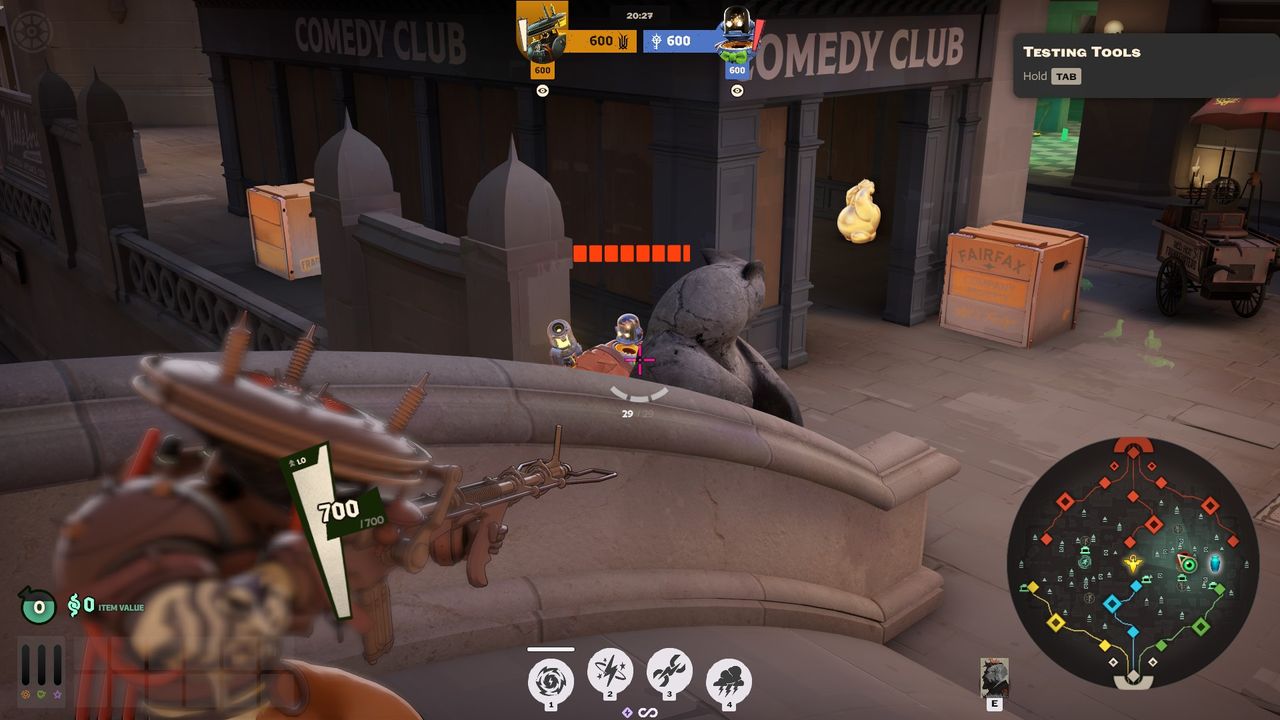 Third person shooter MOBA Deadlock