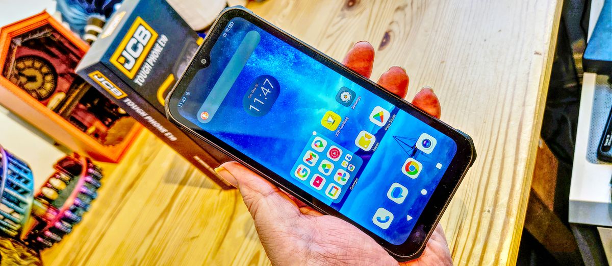 JCB Toughphone E10 review: This rugged phone has the raw performance of an abandoned bulldozer, but the price tag of something much better