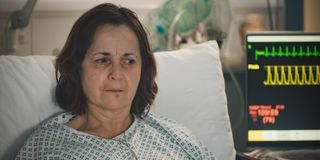 Amanda Root guest stars as Heather in Casualty.